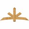 Ekena Millwork Alberta Rough Sawn Timber Gable Bracket, Western Red Cedar, 72"W x 33"H x 6"D x 6"F, 11/12 Pitch GBW072X33X0606ALB00RWR - alternate 1